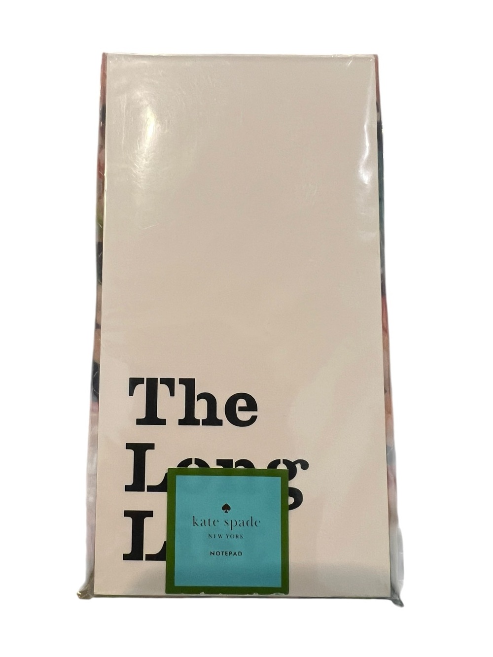 kate spade Pink Notepad The Long List